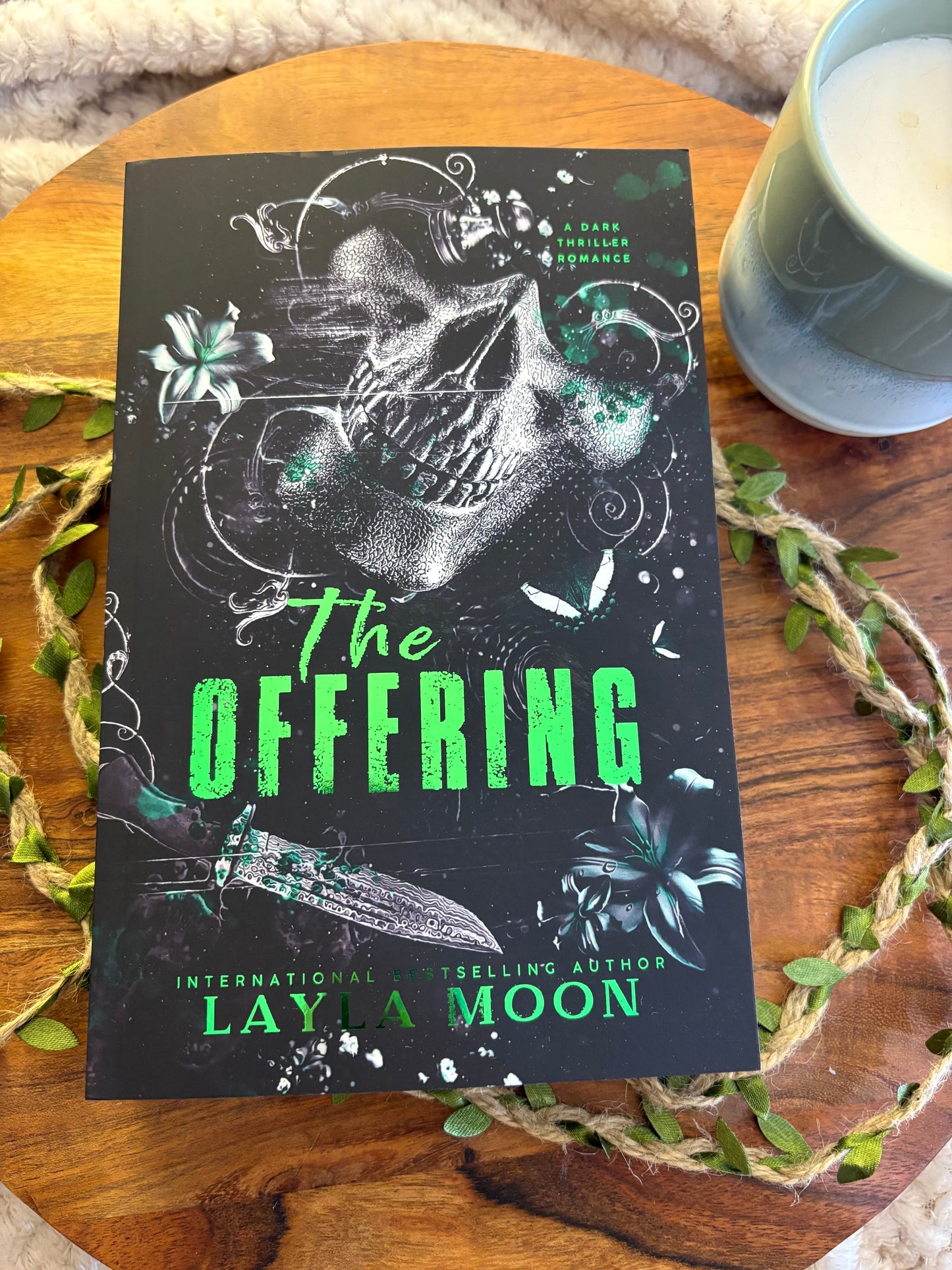 The Offering by Layla Moon - Foiled/Sprayed Edge Special Edition Signed Paperback (includes part of After the Rain)