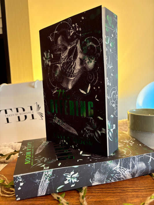 The Offering by Layla Moon - Foiled/Sprayed Edge Special Edition Signed Paperback (includes part of After the Rain)