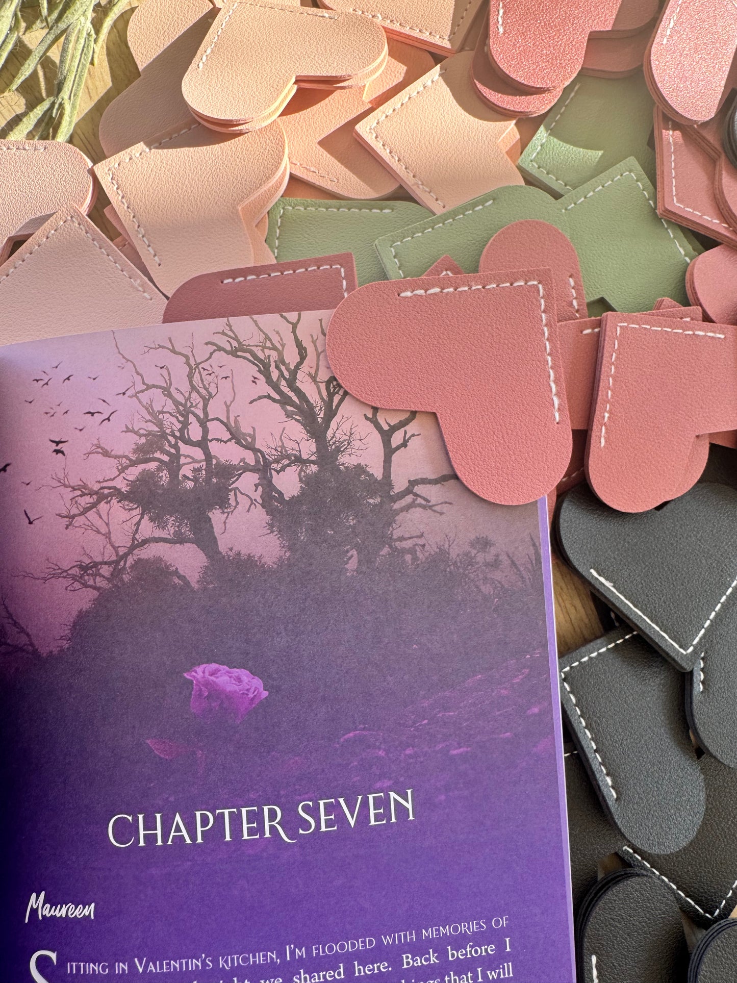 Sweetheart Leather Bookmark - Bookish Merch