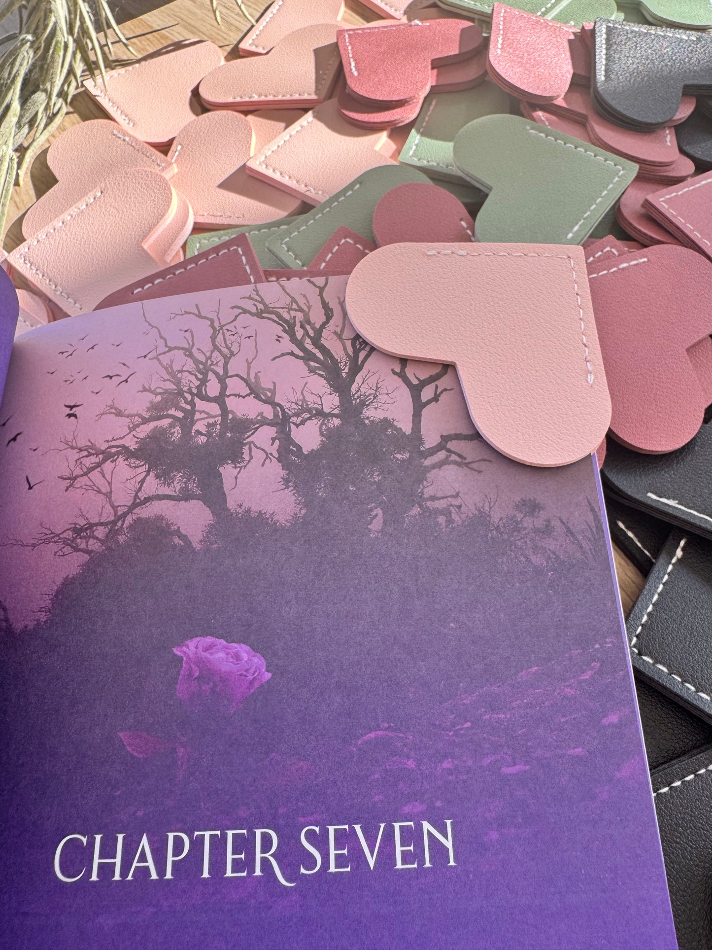 Sweetheart Leather Bookmark - Bookish Merch