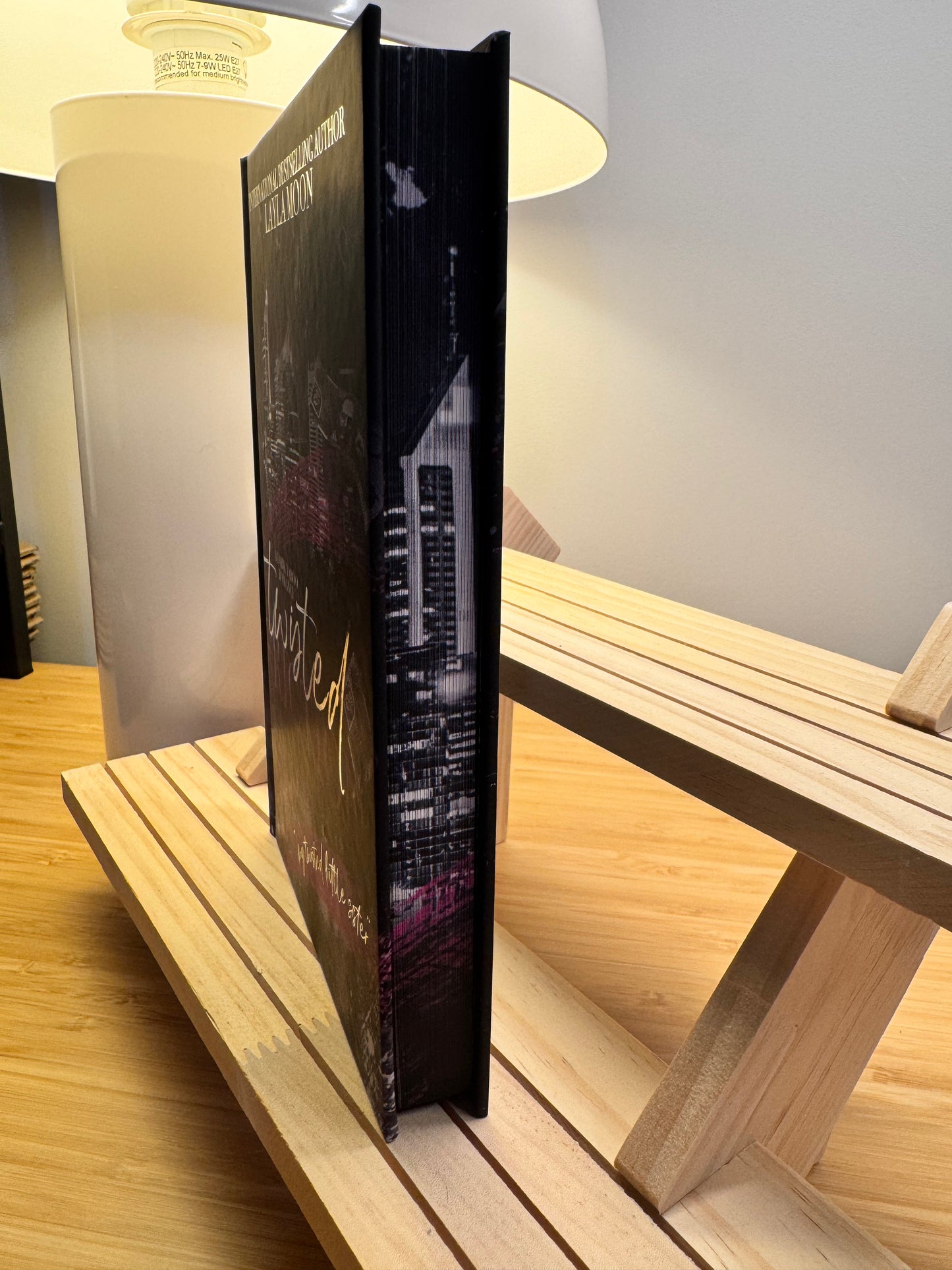 Twisted Friction by Layla Moon - Foiled/Sprayed Edge Special Edition Signed Hardcover