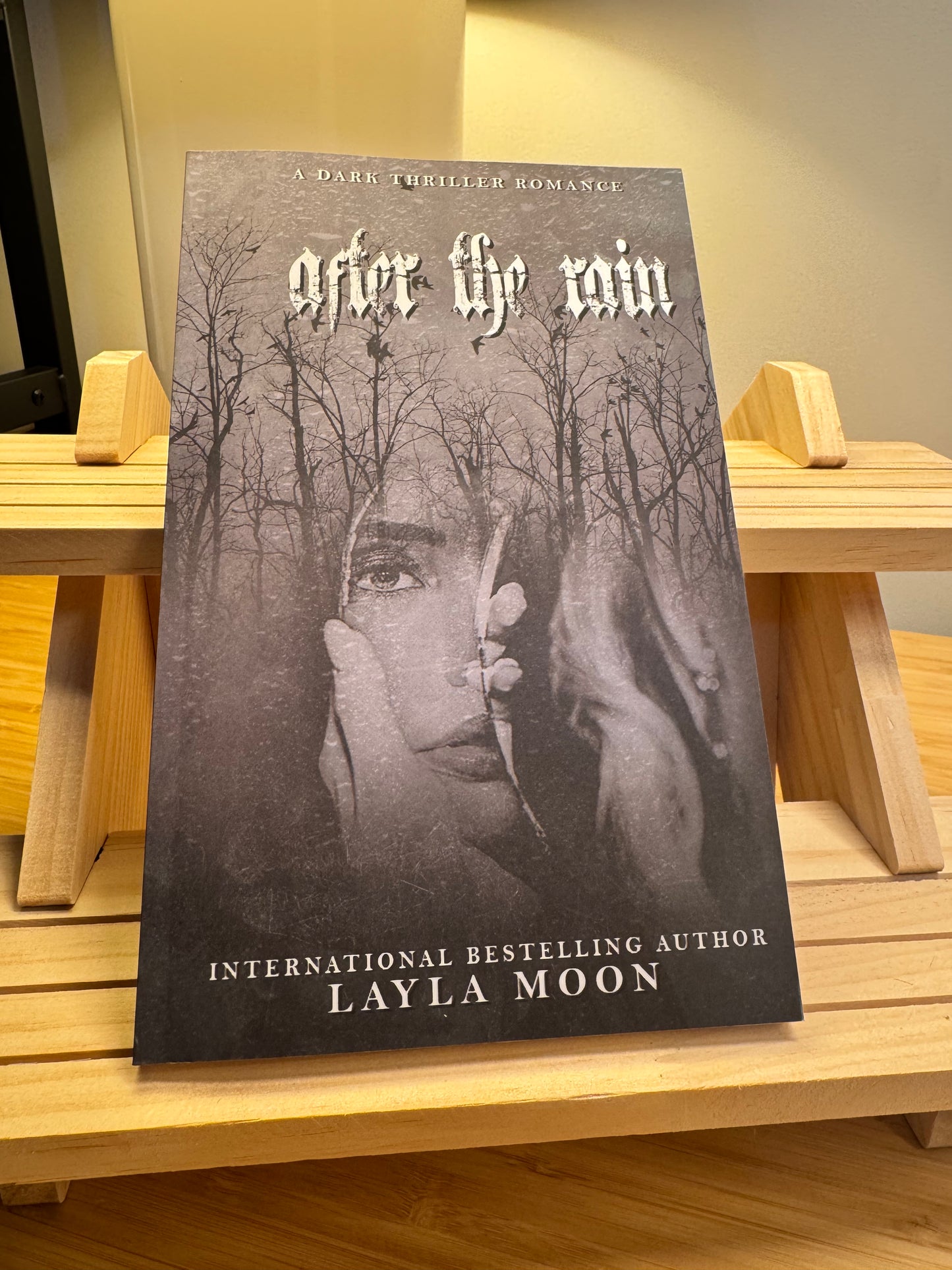 After The Rain by Layla Moon: A Dark Thriller Romance - Signed Paperback