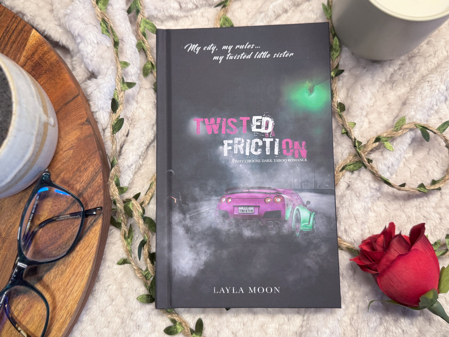 Twisted Friction by Layla Moon - Signed Hardcover (old edition)