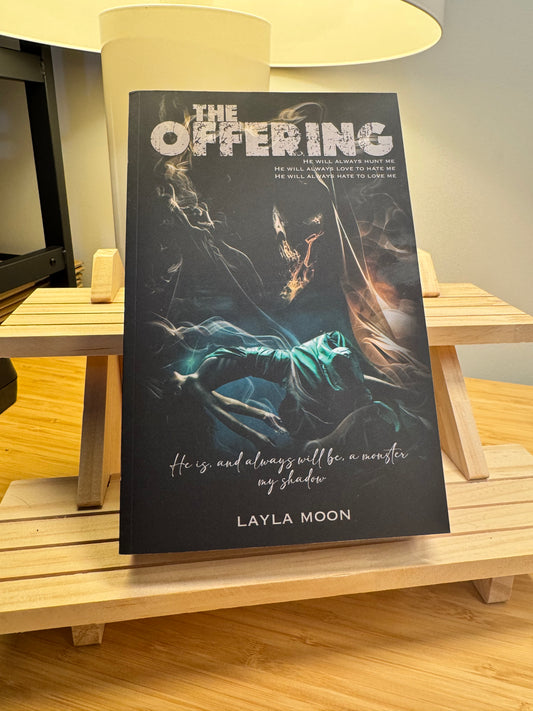 The Offering by Layla Moon: A Dark Thriller Romance - OG COVER Signed Paperback