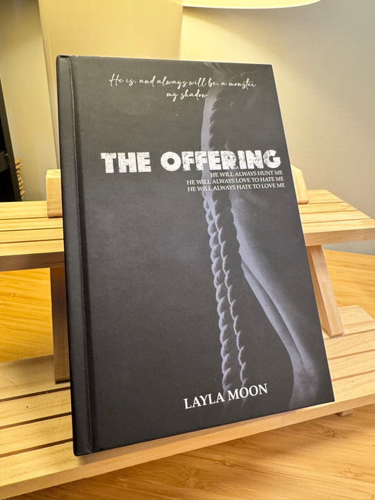 The Offering by Layla Moon: A Dark Thriller Romance - OG COVER Signed Hardcover