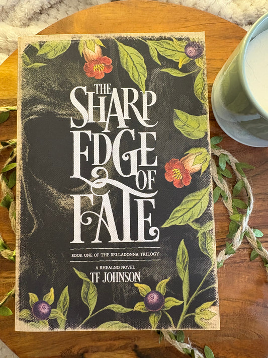 The Sharp Edge of Fate by TF Johnson - Signed Paperback