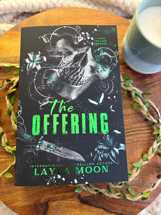 The Offering by Layla Moon - Foiled/Sprayed Edge Special Edition Signed Paperback (includes part of After the Rain)
