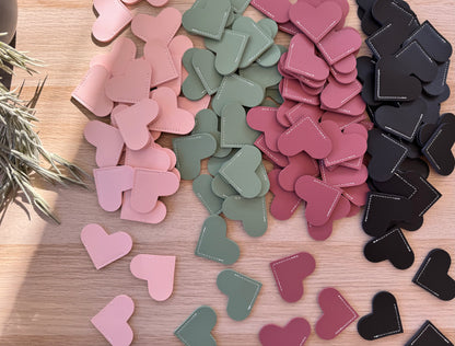 Sweetheart Leather Bookmark - Bookish Merch