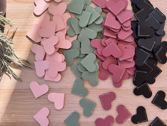 Sweetheart Leather Bookmark - Bookish Merch