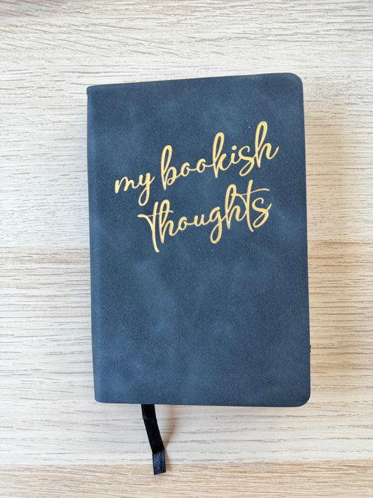 My Bookish Thoughts Notebook - Ebony