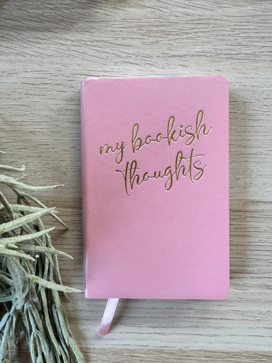 My Bookish Thoughts Notebook - Rose