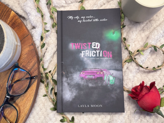 Twisted Friction by Layla Moon - Signed Hardcover (old edition)