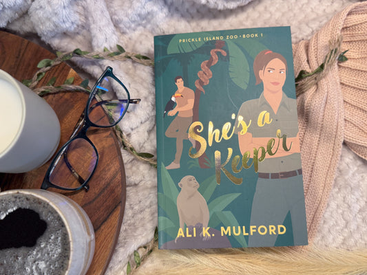 She's A Keeper by Ali K Mulford - Foiled/Sprayed Edge Special Edition Signed