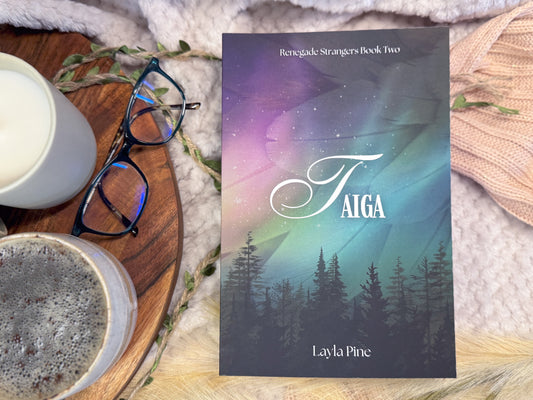 Taiga (Book 2 Renegade Strangers) by Layla Pine - Discreet Cover Signed Paperback