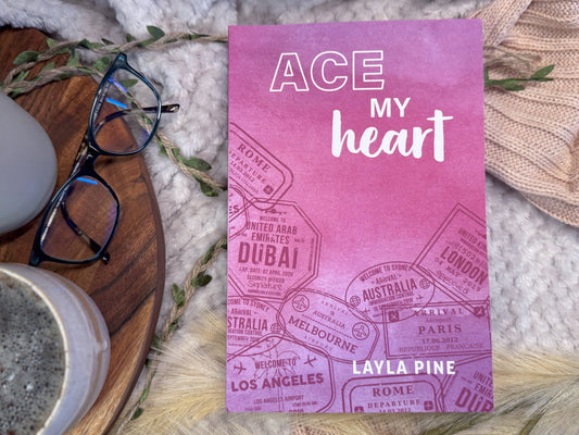 Ace My Heart by Layla Pine - Discreet Cover Signed Paperback